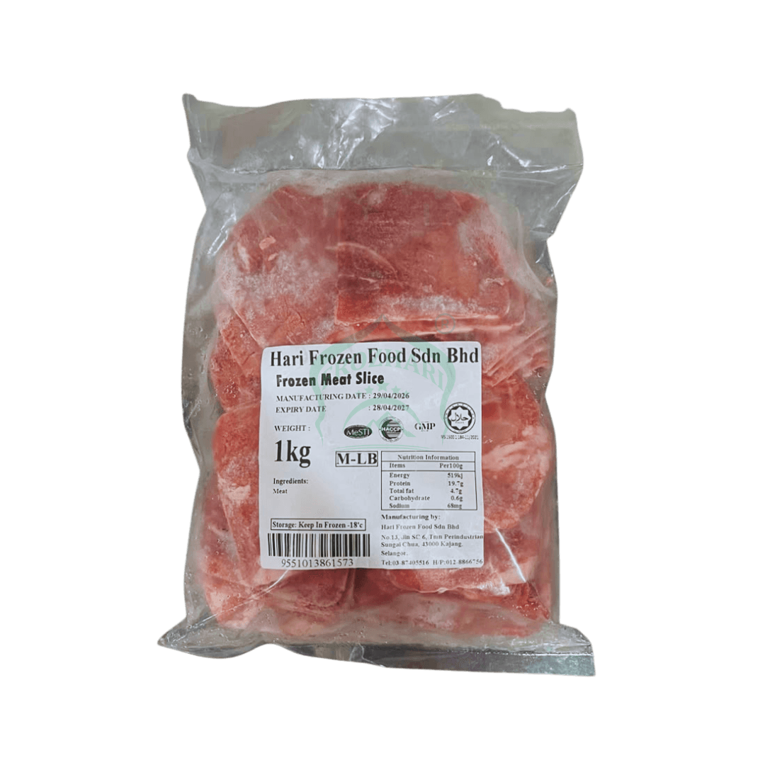 1KG FROZEN MEAT SLICES